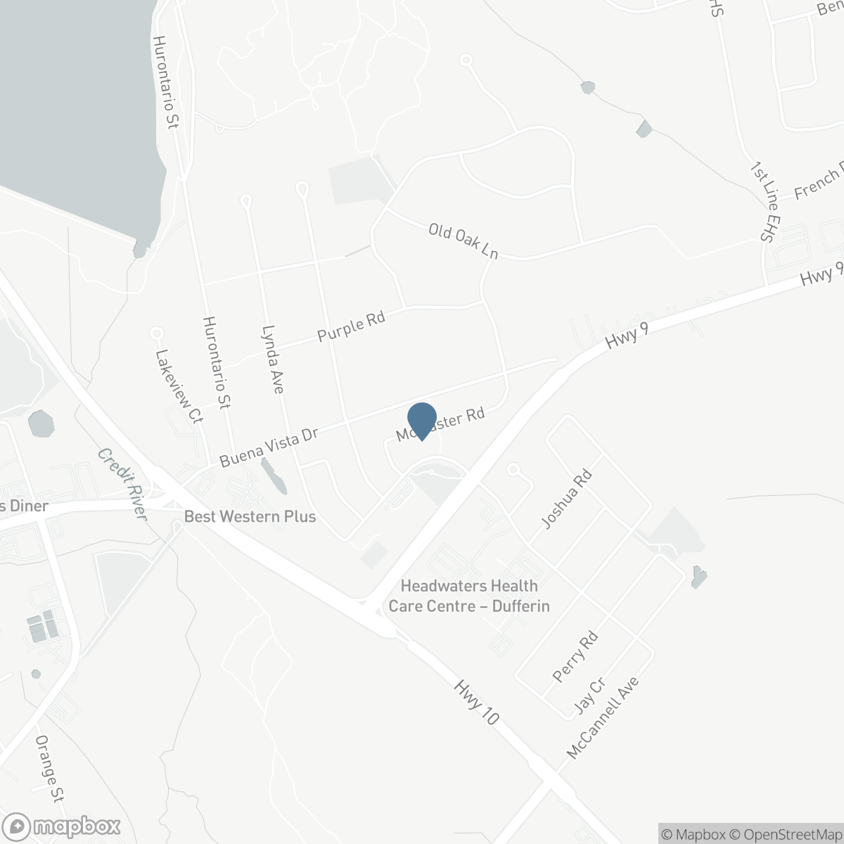 34 MCMASTER ROAD, Orangeville, Ontario L9W 5K7